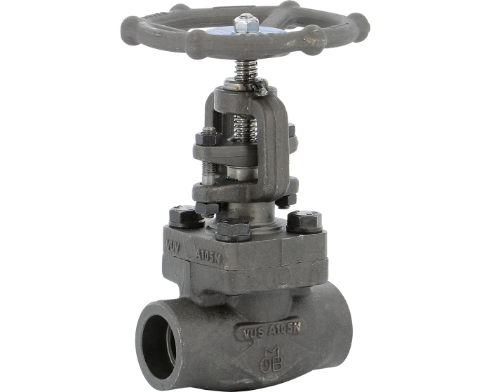 Carbon steel A350LF2 globe valve 419 TRIM 12 800 lbs SW 1/2''